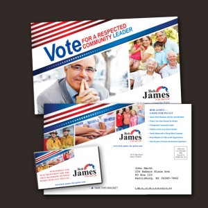 political campaign postcard designs